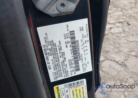 2014 Ford Fusion Se from USA, damaged, VIN 3FA6P0H79ER303430